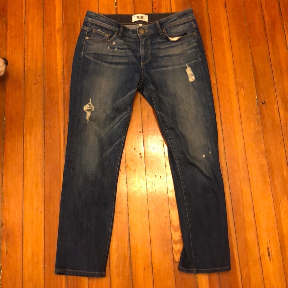 Paige denim, cropped jean